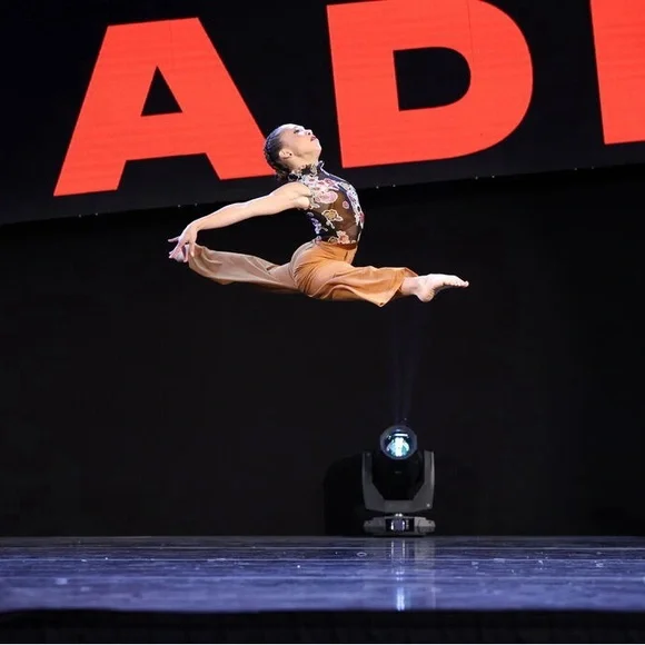 Custom Solo Contemporary Costume flower and copper mesh Size 10 - Picture 2 of 16